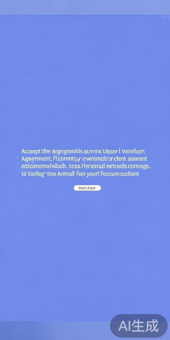 接受协议并完成验证：阅读平台的用户协议，确认无误后