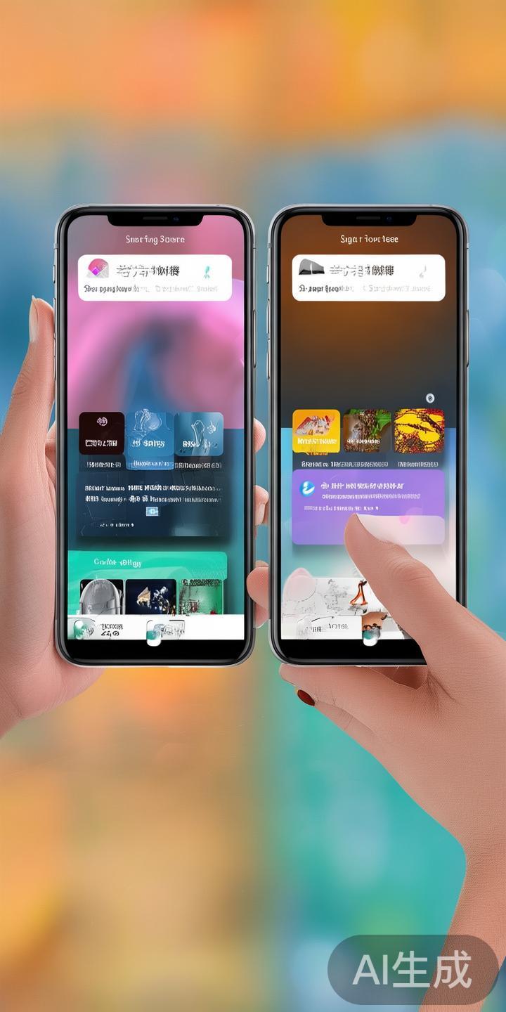 打开手机应用商店：无论是安卓还是苹果用户，首先进入